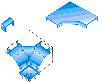 XQJ-C-3F上角垂直等徑三通